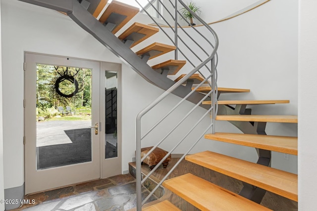 4916 Juniper Ln, Vail, CO 81657 - stairway with stone finish floors