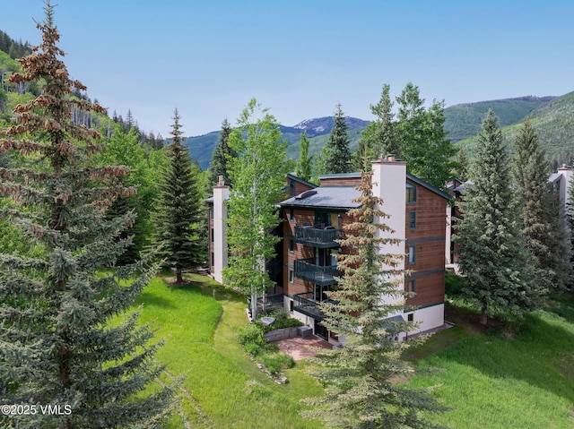 4470 Timber Falls Ct Unit 1407, Vail, CO 81657 - exterior space with a mountain view