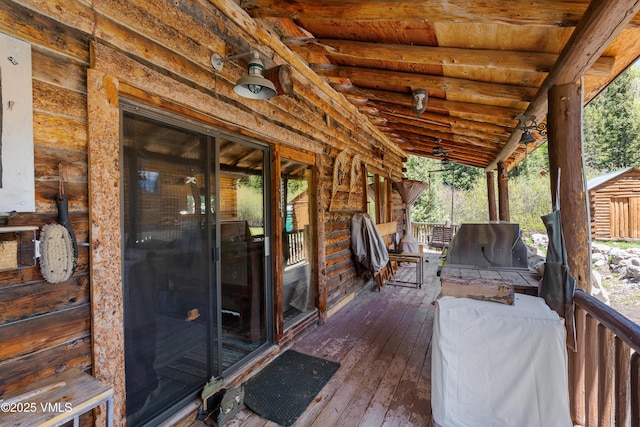 245 Main St, Eagle, CO 81631 - view of wooden deck