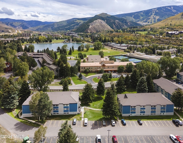 811 W Beaver Creek Blvd Unit D7, Avon, CO 81620 - drone / aerial view of a water and mountain view