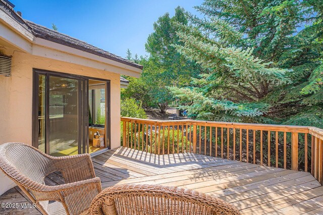 1140 June Creek Rd, Edwards, CO 81632 - view of wooden terrace