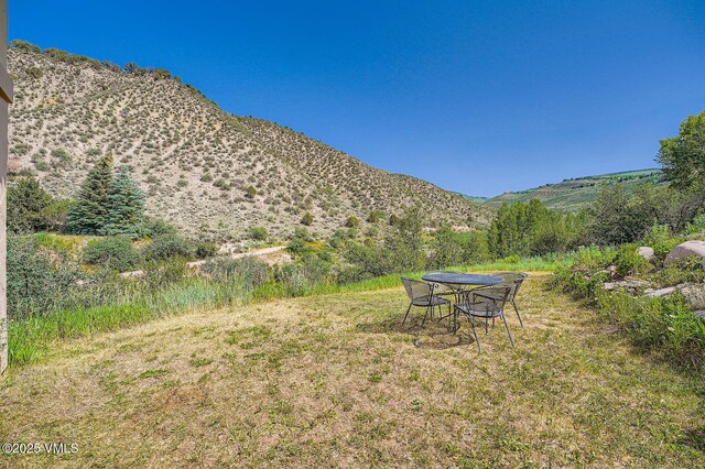 1140 June Creek Rd, Edwards, CO 81632 - view of yard with a mountain view