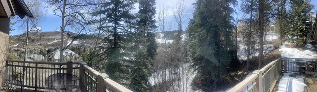 111 Scott Hill Rd Unit 17, Beaver Creek, CO 81620 - view of snow covered back of property