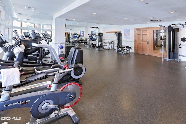 111 Scott Hill Rd Unit 17, Beaver Creek, CO 81620 - workout area with recessed lighting