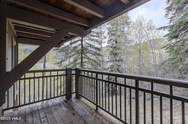 111 Scott Hill Rd Unit 17, Beaver Creek, CO 81620 - view of wooden deck