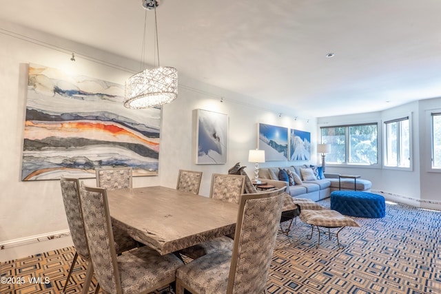 311 Offerson Rd Unit 223, Beaver Creek, CO 81620 - dining room with baseboards