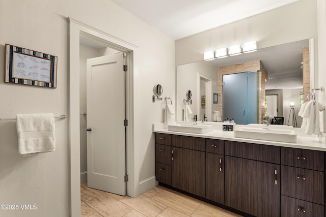 311 Offerson Rd Unit 223, Beaver Creek, CO 81620 - full bath with double vanity and baseboards