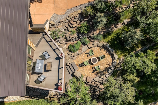 3235 Katsos Ranch Rd, Vail, CO 81657 - aerial view of property and surrounding area