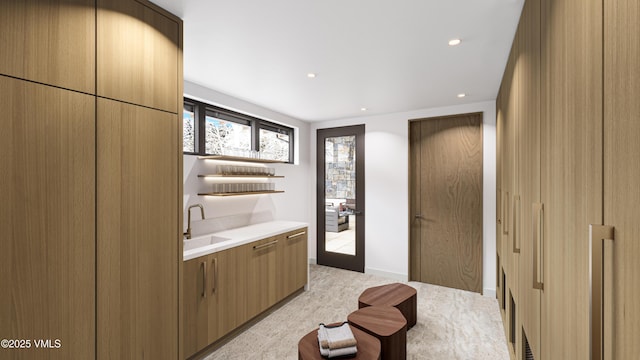 46 Red Spruce Ln Unit 2, Beaver Creek, CO 81620 - bar area with a sink and recessed lighting