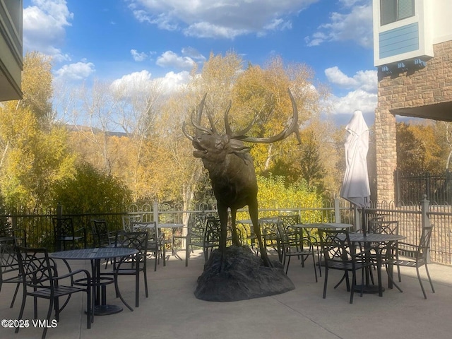 34323 US Highway 6 Unit R-201, Edwards, CO 81632 - view of patio with outdoor dining space