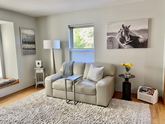 34323 US Highway 6 Unit R-201, Edwards, CO 81632 - sitting room featuring wood finished floors and baseboards