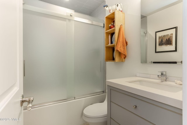 2783 Kinnikinnick Rd Unit 7, Vail, CO 81657 - full bathroom featuring vanity and shower / bath combination with glass door
