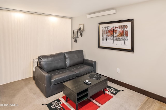 555 E Lionshead Cir Unit 207, Vail, CO 81657 - living area featuring a wall mounted AC