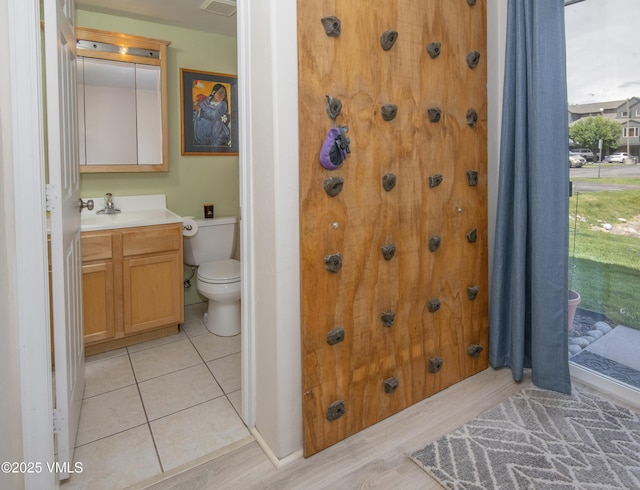 104-2 Quail Cir, Gypsum, CO 81637 - bathroom featuring vanity and tile patterned floors
