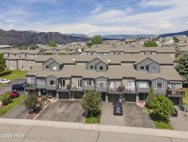 104-2 Quail Cir, Gypsum, CO 81637 - aerial perspective of suburban area featuring a mountainous background