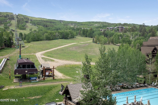 130 Daybreak Rdg Unit 732, Avon, CO 81620 - bird's eye view of a forest