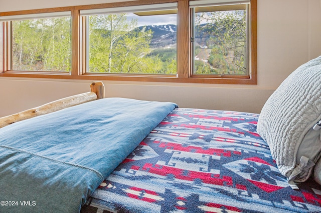 bedroom featuring multiple windows