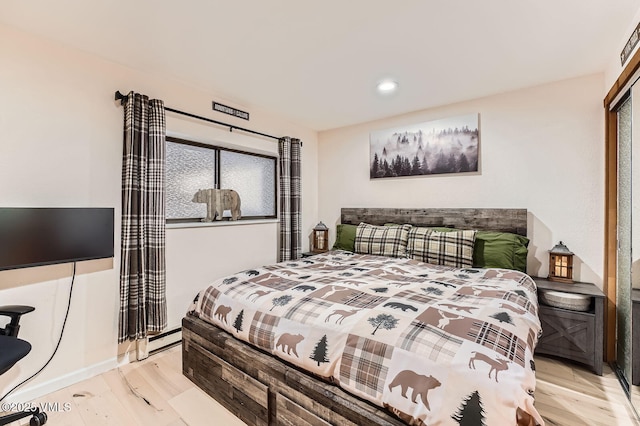 4570 Vail Racquet Club Dr Unit 2-3, Vail, CO 81657 - bedroom with wood finished floors and recessed lighting