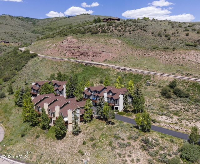 1082 W Wildwood Rd Unit C, Avon, CO 81620 - drone / aerial view of a mountainous background