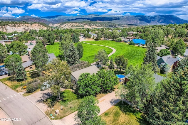 751 Bull Run, Eagle, CO 81631 - aerial view of residential area featuring a mountain backdrop