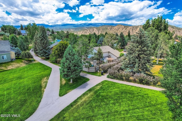 751 Bull Run, Eagle, CO 81631 - aerial view of a mountainous background