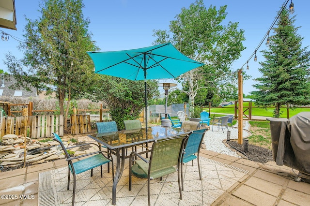 751 Bull Run, Eagle, CO 81631 - view of patio with outdoor dining space
