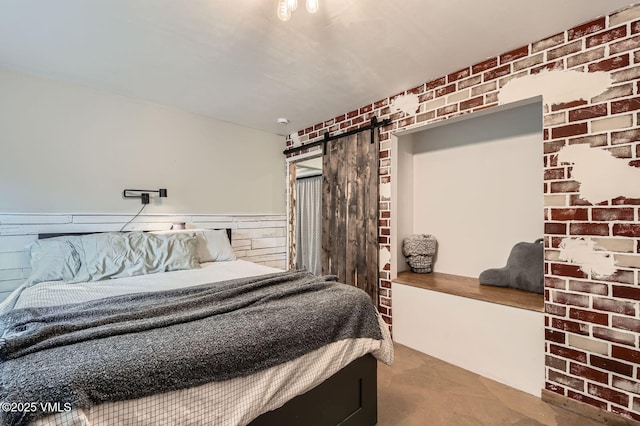 751 Bull Run, Eagle, CO 81631 - bedroom with carpet and a barn door