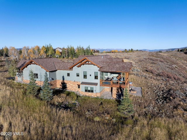96 Pikes Way, Edwards, CO 81632 - back of house with a wooden deck