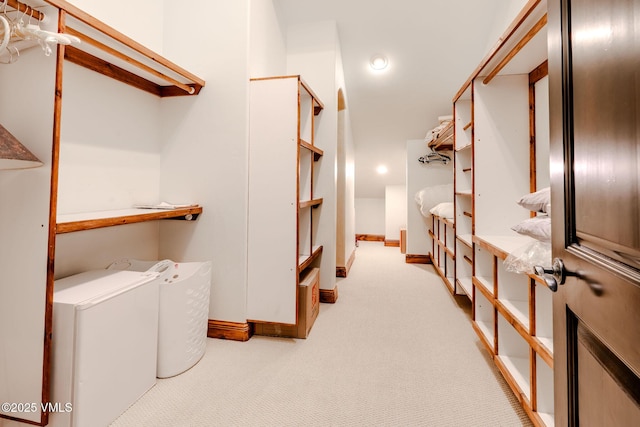 57 Mccoy Creek Dr Unit A, Edwards, CO 81632 - laundry room featuring independent washer and dryer and carpet flooring