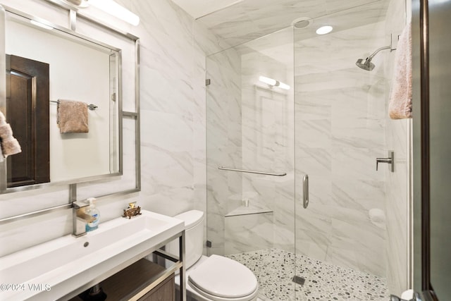 57 Mccoy Creek Dr Unit A, Edwards, CO 81632 - full bath with a marble finish shower and vanity