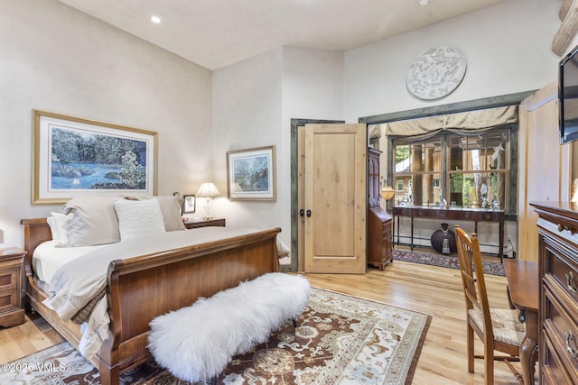 1416 Red Draw, Edwards, CO 81632 - bedroom with light wood finished floors and recessed lighting