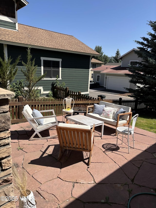 40 Bunker Way, Eagle, CO 81631 - view of patio / terrace featuring outdoor lounge area