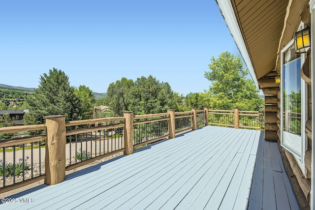 121 Hackamore Rd Unit A, Edwards, CO 81632 - view of wooden terrace