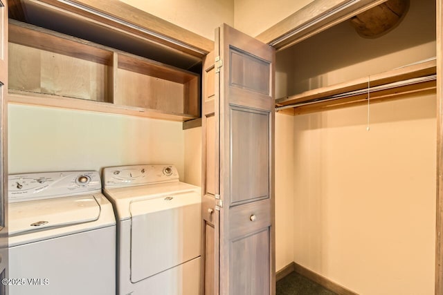 121 Hackamore Rd Unit A, Edwards, CO 81632 - laundry area featuring washer and dryer