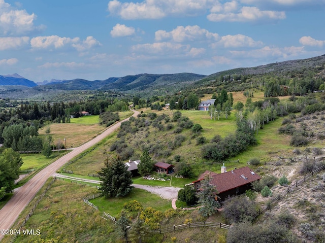 407 Meadow Rd, Edwards, CO 81632 - aerial view of sparsely populated area featuring a mountainous background