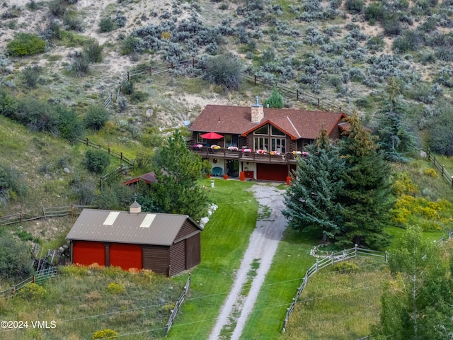 407 Meadow Rd, Edwards, CO 81632 - view from above of property