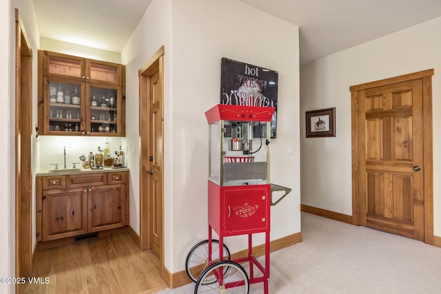 25 Cottage Cir, Edwards, CO 81632 - hall with a sink and baseboards