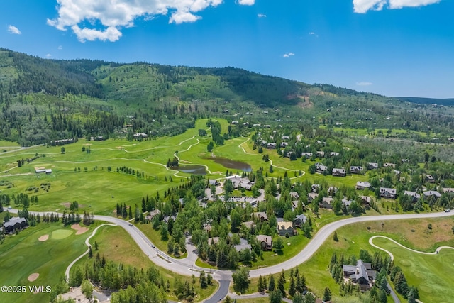 25 Cottage Cir, Edwards, CO 81632 - view of property location featuring a golf club, a water and mountain view, and a heavily wooded area
