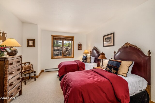25 Cottage Cir, Edwards, CO 81632 - carpeted bedroom featuring baseboard heating and baseboards
