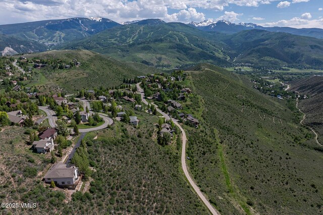 2960 June Creek Trl Unit A, Avon, CO 81620 - aerial view of a mountain backdrop