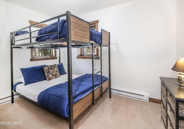 83 Larkspur Ln Unit A, Avon, CO 81620 - bedroom with baseboard heating and carpet floors