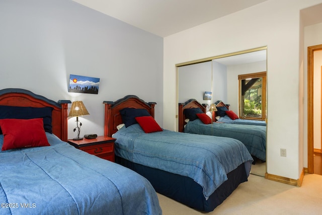 74 Cresta Rd Unit 110, Edwards, CO 81632 - bedroom with carpet and a closet