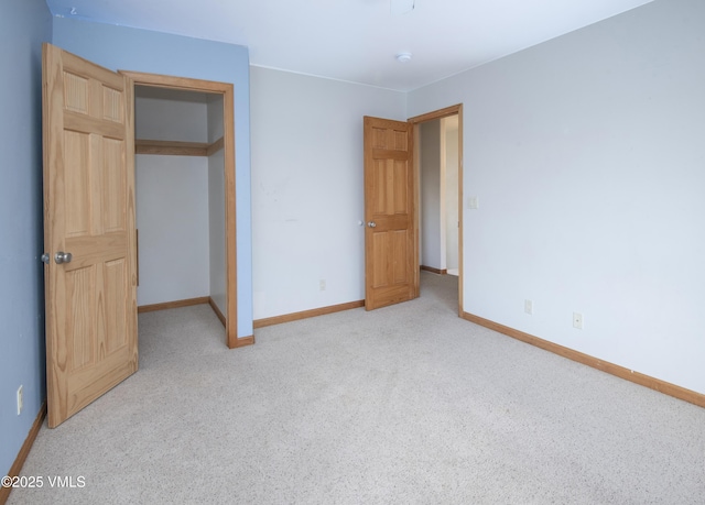 unfurnished bedroom with carpet flooring