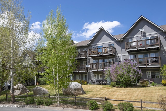 175 Hurd Ln Unit 3101, Avon, CO 81620 - back of house featuring a balcony