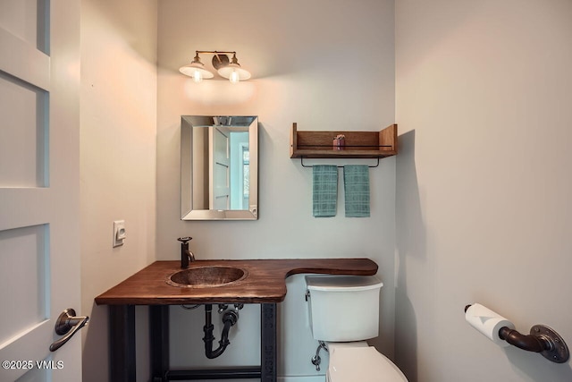 2900 June Creek Trl Unit B, Avon, CO 81620 - half bath featuring a sink and toilet