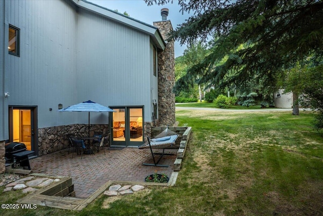 780 Deer Blvd, Avon, CO 81620 - view of patio / terrace featuring a grill and entry steps