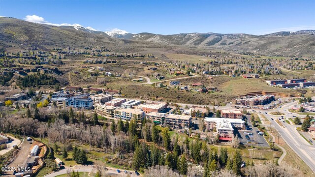 295 Main St Unit R-201, Edwards, CO 81632 - aerial view of property and surrounding area featuring a mountain backdrop