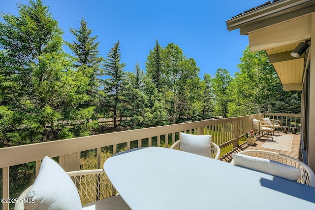 8 Charolais Cir, Edwards, CO 81632 - balcony featuring outdoor dining area