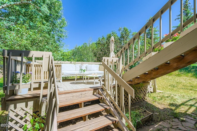 8 Charolais Cir, Edwards, CO 81632 - wooden deck with stairs