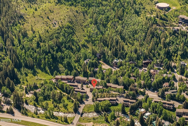2540 Kinnikinnick Rd Unit G-2, Vail, CO 81657 - view of property location featuring a heavily wooded area